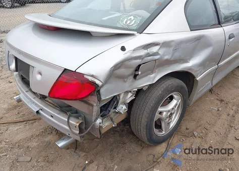 2003 Pontiac Sunfire из США, поврежденный, VIN 1G2JB12F737162326